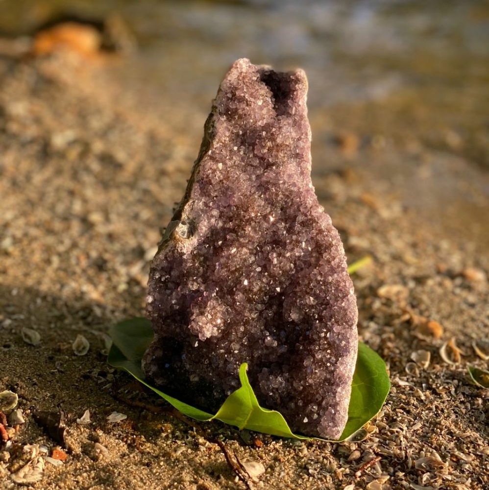 (SOLD LOCALLY) Polished Amethyst